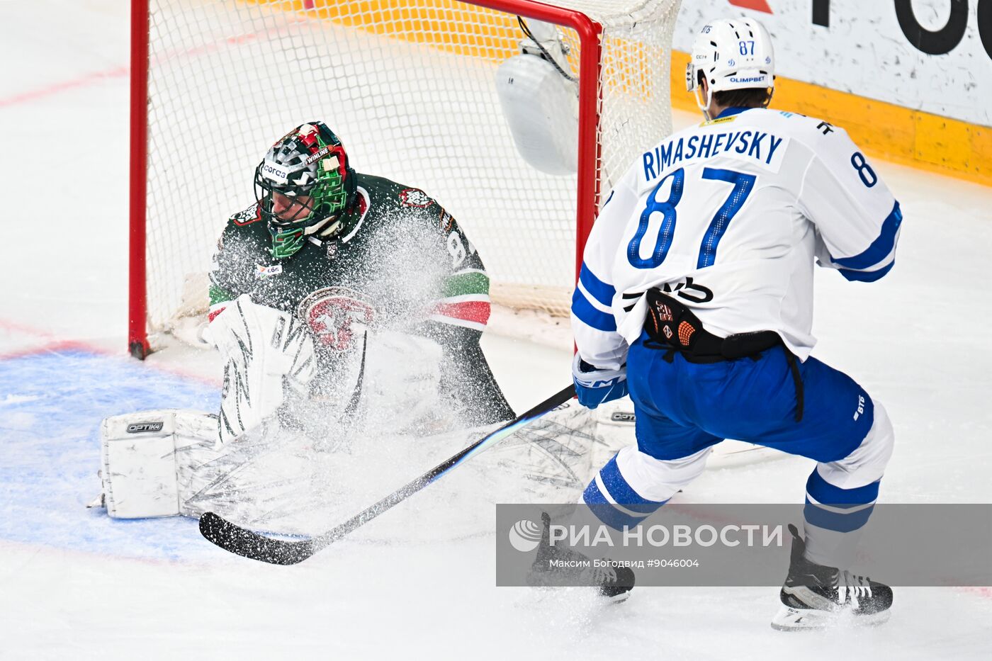 Хоккей. КХЛ. "Ак Барс" (Казань) - "Динамо М" (Москва)