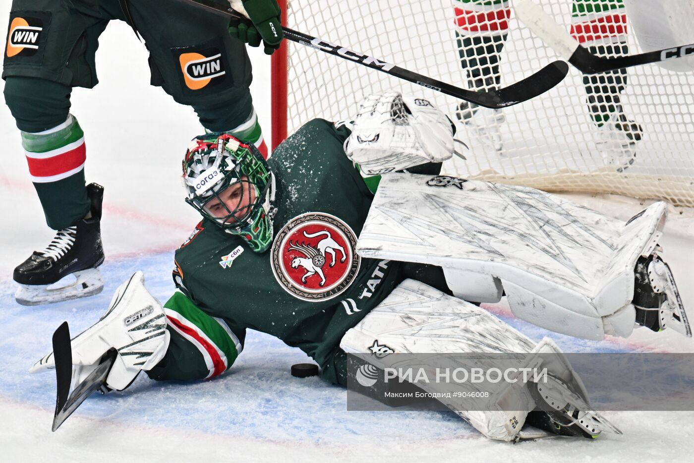 Хоккей. КХЛ. "Ак Барс" (Казань) - "Динамо М" (Москва)