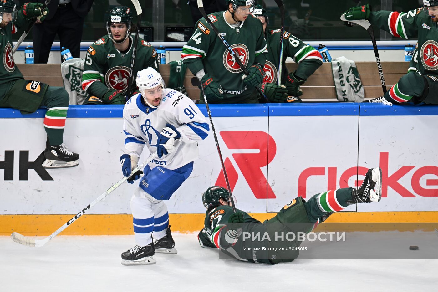 Хоккей. КХЛ. "Ак Барс" (Казань) - "Динамо М" (Москва)