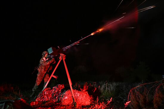 Пост воздушного наблюдения 25-й армии группировки "Запад"