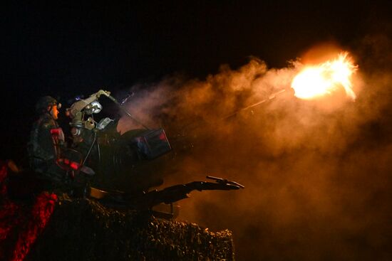 Пост воздушного наблюдения 25-й армии группировки "Запад"