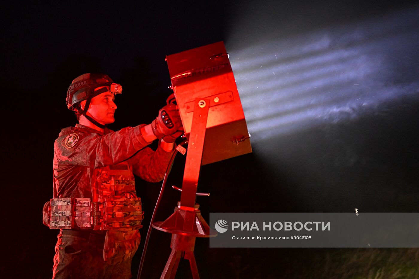 Пост воздушного наблюдения 25-й армии группировки "Запад"