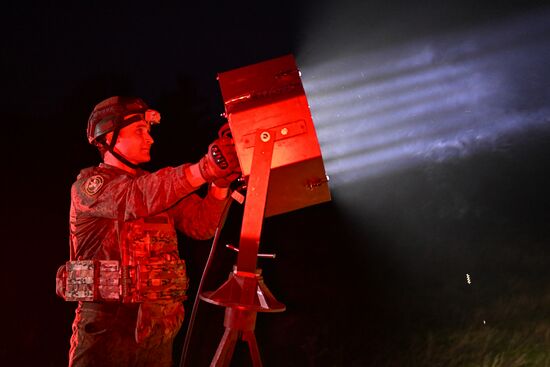 Пост воздушного наблюдения 25-й армии группировки "Запад"