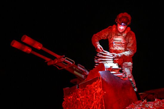 Пост воздушного наблюдения 25-й армии группировки "Запад"