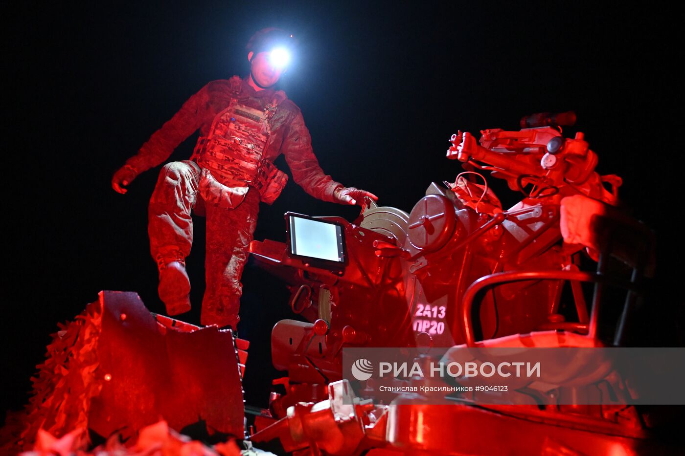 Пост воздушного наблюдения 25-й армии группировки "Запад"