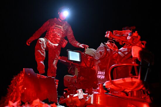 Пост воздушного наблюдения 25-й армии группировки "Запад"