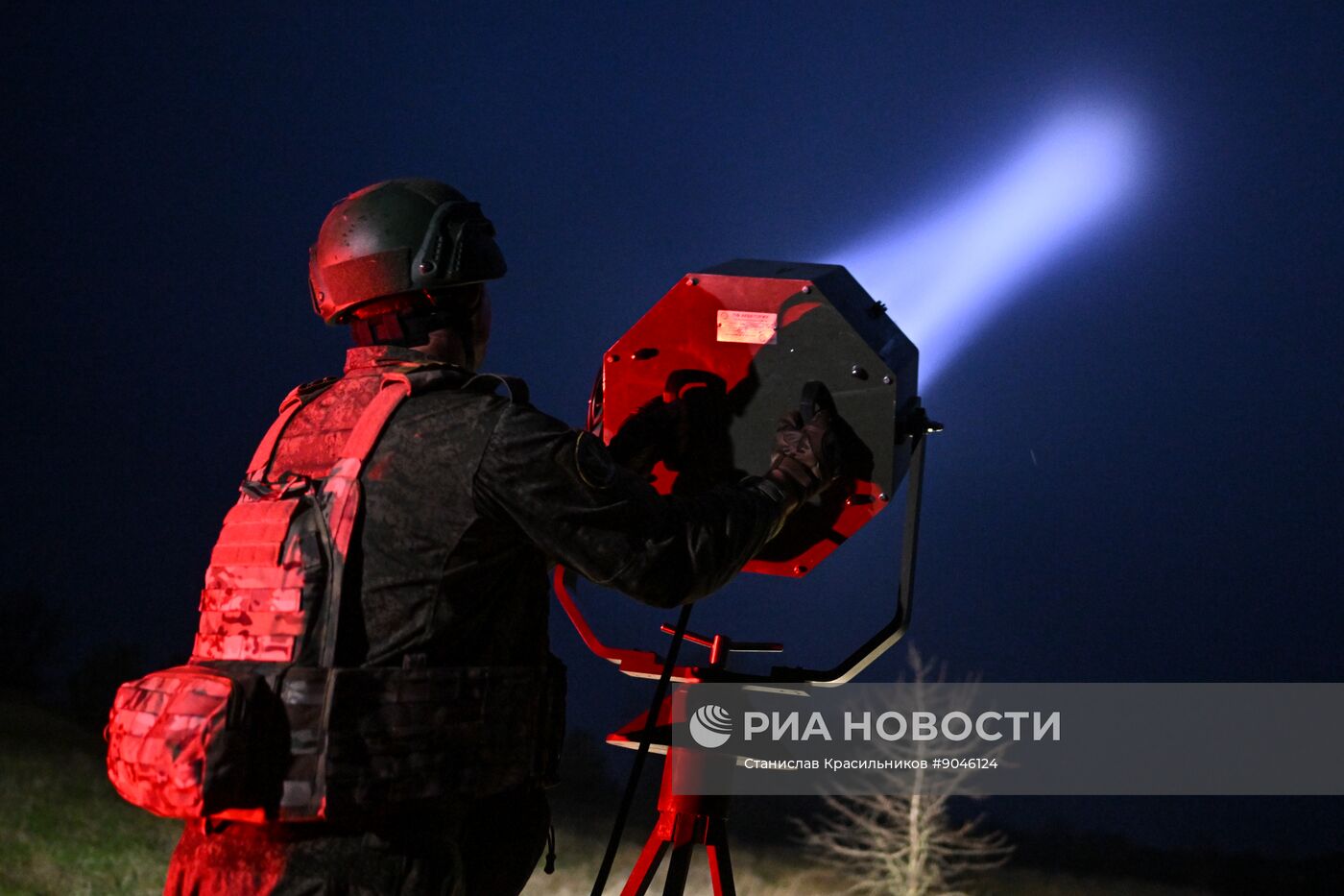 Пост воздушного наблюдения 25-й армии группировки "Запад"