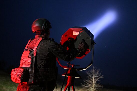 Пост воздушного наблюдения 25-й армии группировки "Запад"