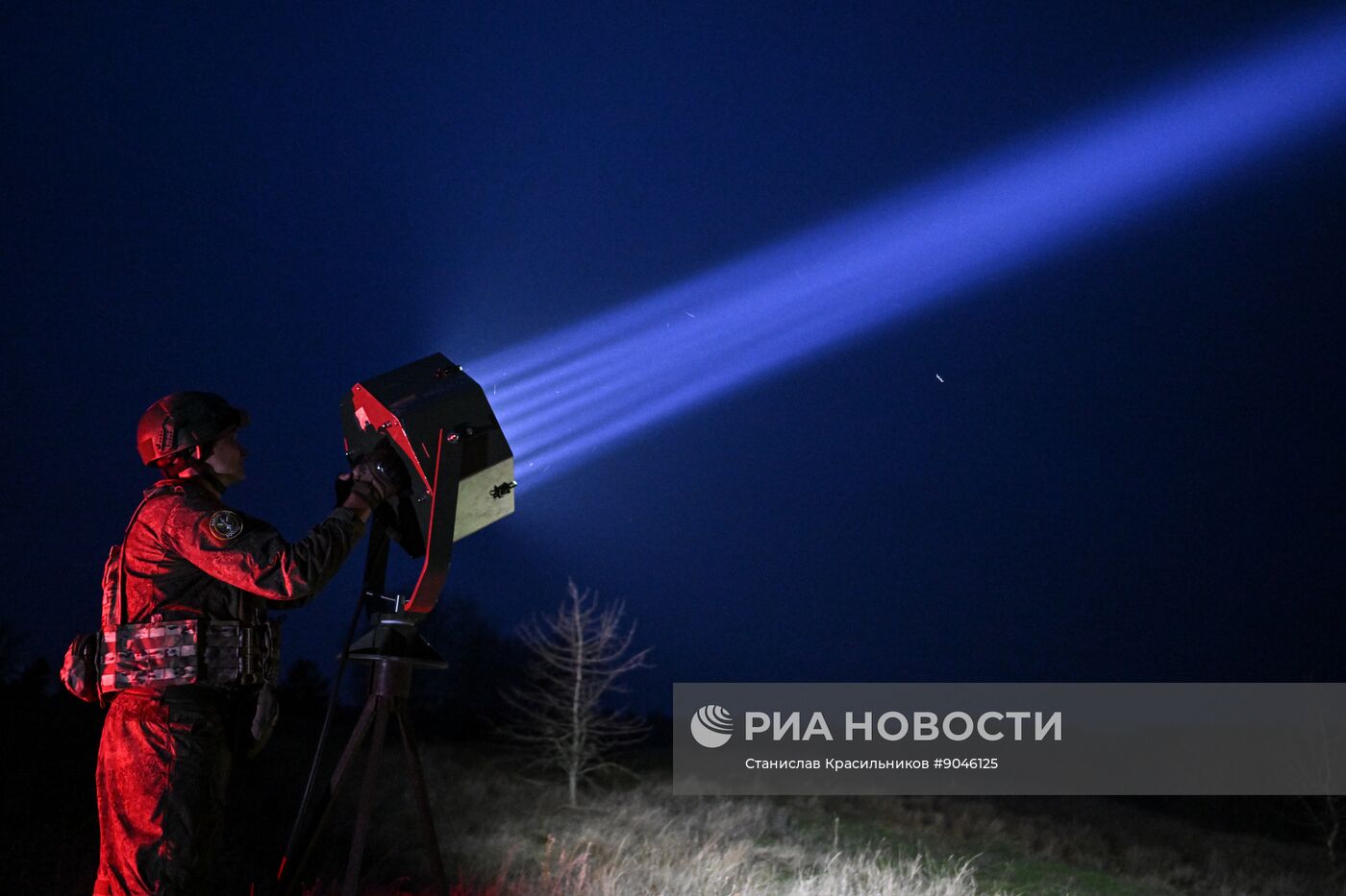 Пост воздушного наблюдения 25-й армии группировки "Запад"