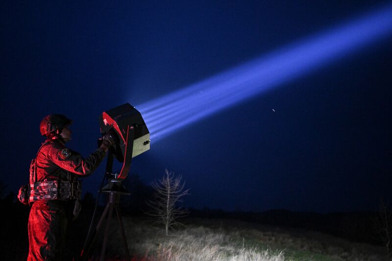 Пост воздушного наблюдения 25-й армии группировки "Запад"