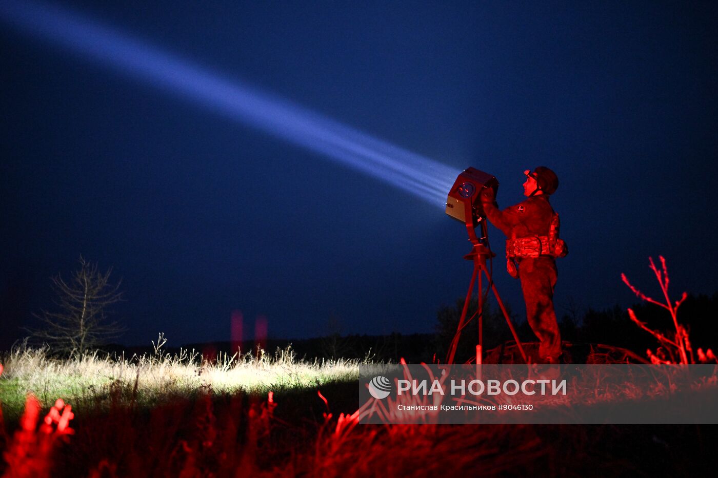 Пост воздушного наблюдения 25-й армии группировки "Запад"