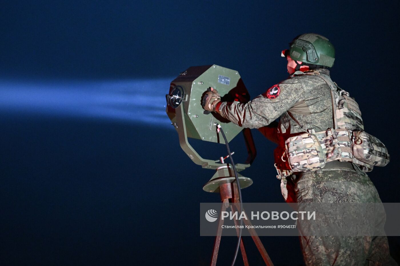 Пост воздушного наблюдения 25-й армии группировки "Запад"