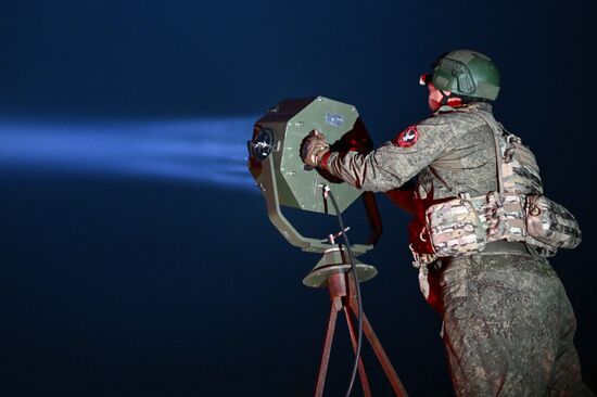 Пост воздушного наблюдения 25-й армии группировки "Запад"