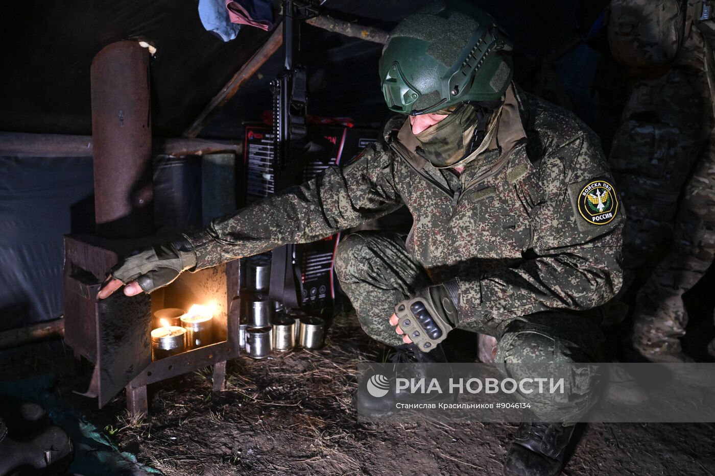 Пост воздушного наблюдения 25-й армии группировки "Запад"