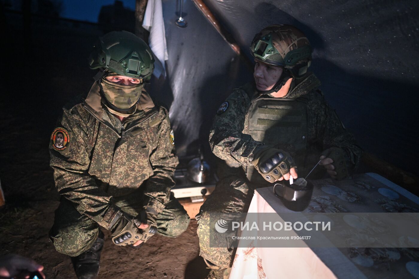 Пост воздушного наблюдения 25-й армии группировки "Запад"