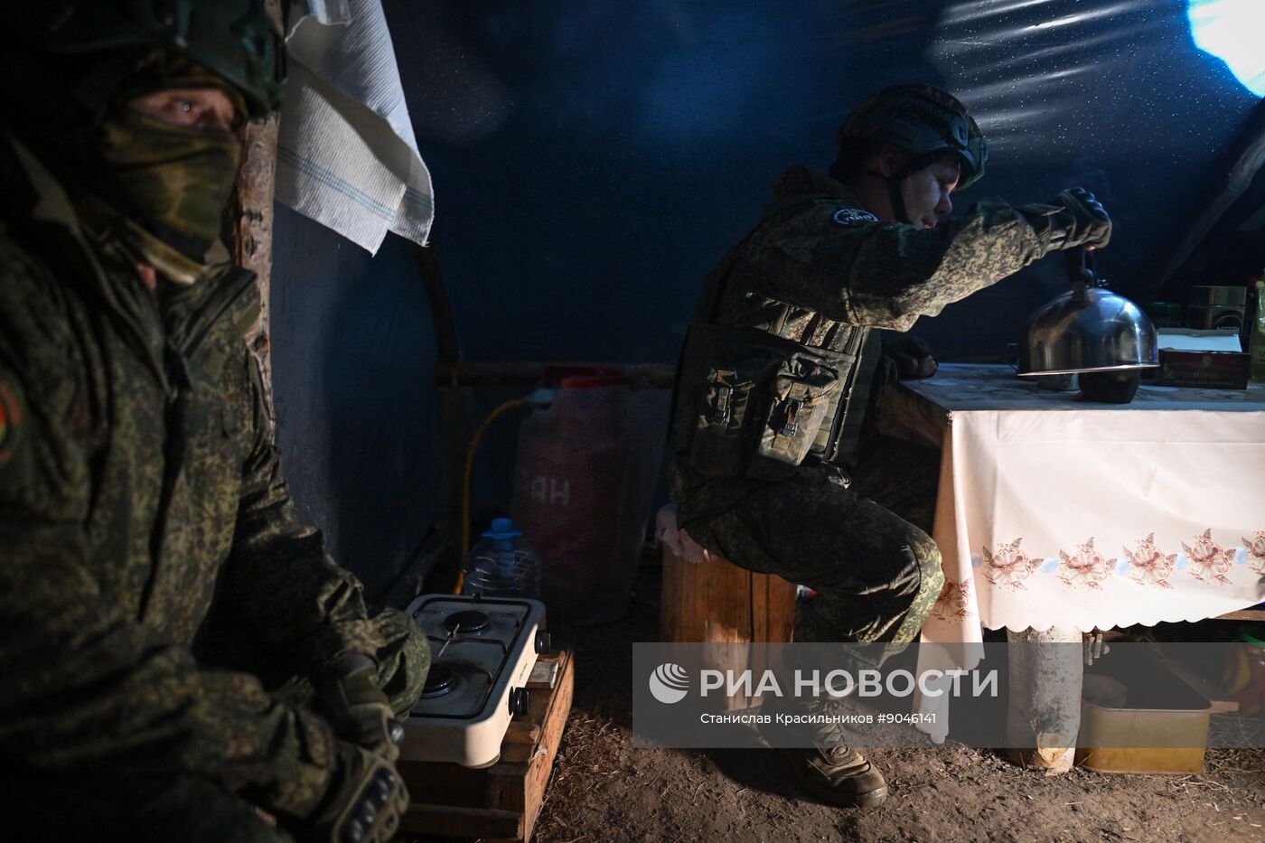 Пост воздушного наблюдения 25-й армии группировки "Запад"