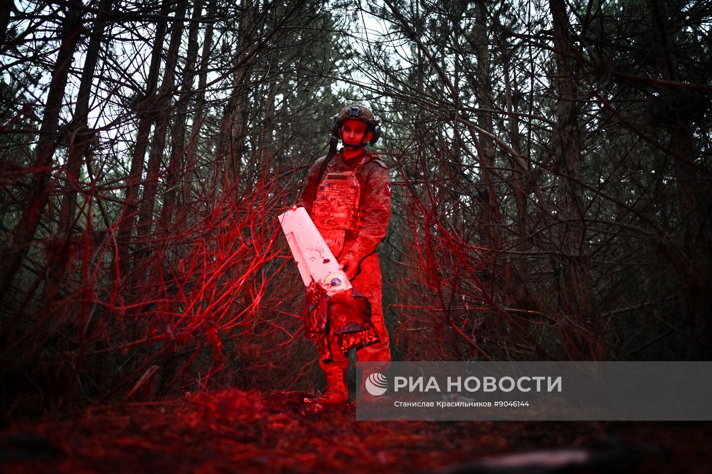 Пост воздушного наблюдения 25-й армии группировки "Запад"