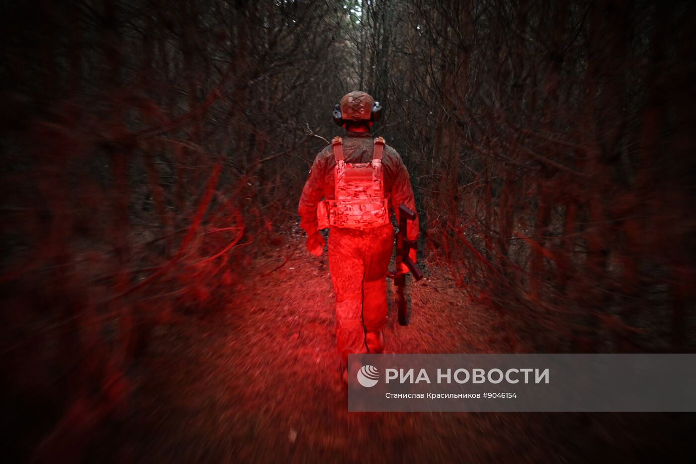 Пост воздушного наблюдения 25-й армии группировки "Запад"