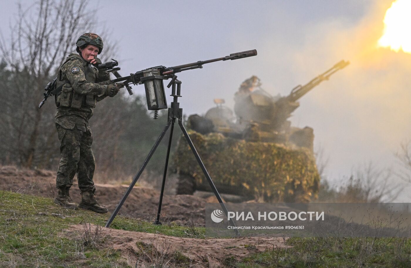 Пост воздушного наблюдения 25-й армии группировки "Запад"
