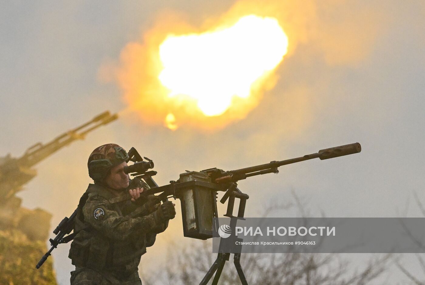 Пост воздушного наблюдения 25-й армии группировки "Запад"