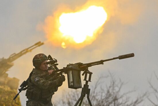 Пост воздушного наблюдения 25-й армии группировки "Запад"