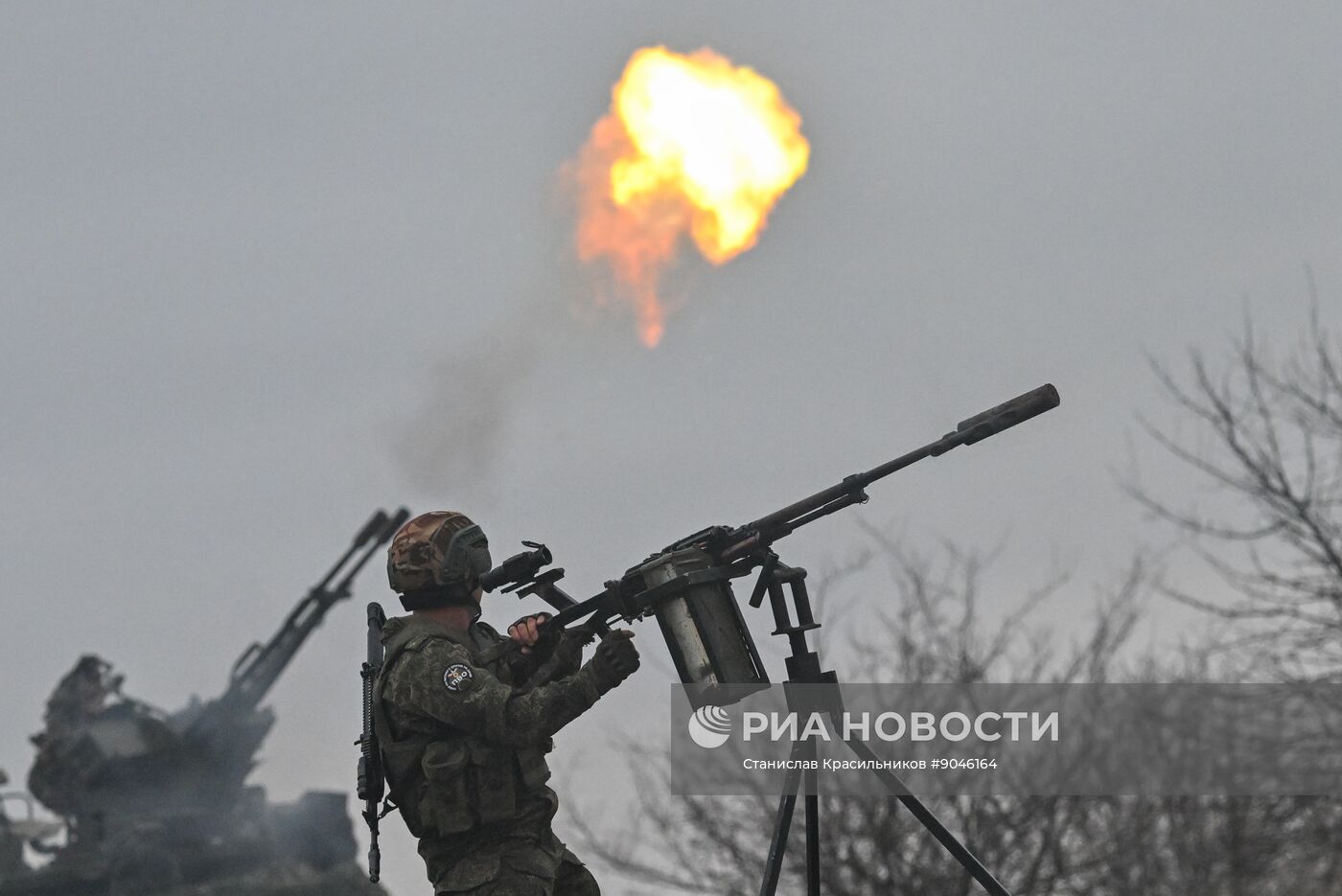 Пост воздушного наблюдения 25-й армии группировки "Запад"