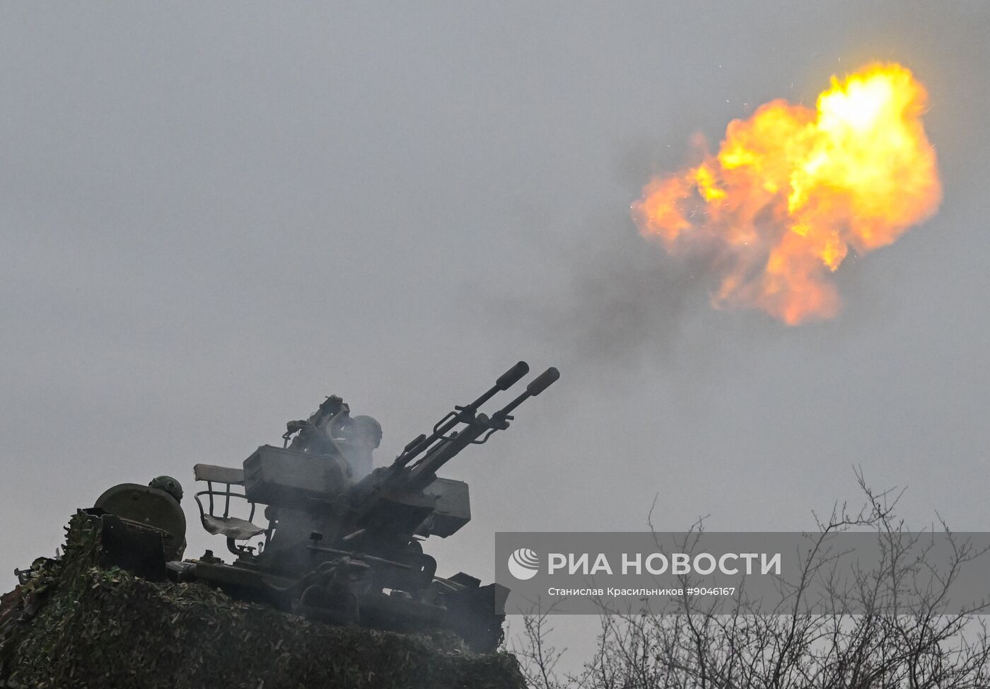 Пост воздушного наблюдения 25-й армии группировки "Запад"