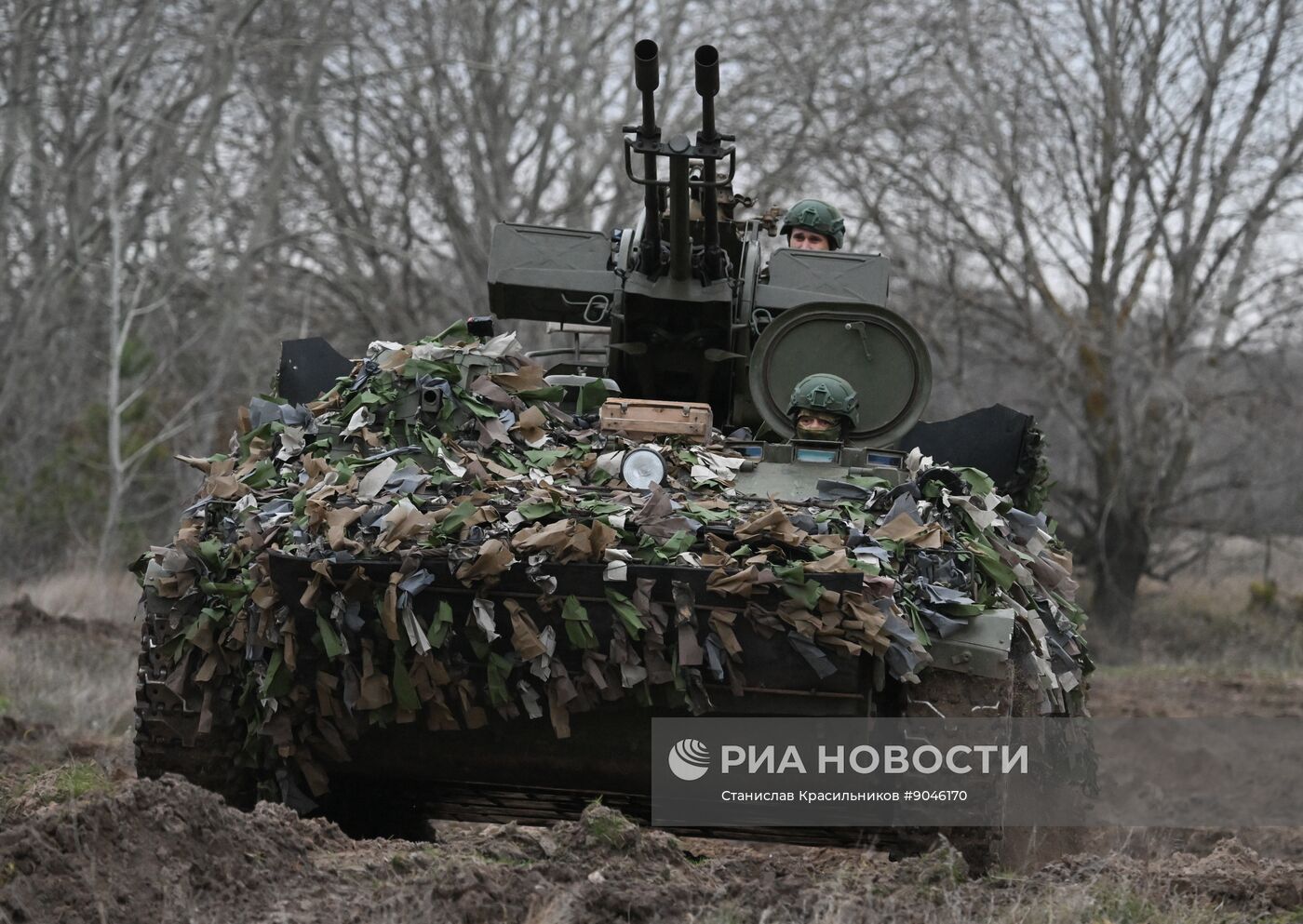 Пост воздушного наблюдения 25-й армии группировки "Запад"