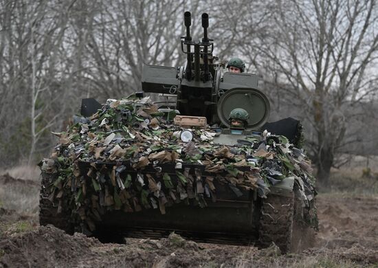 Пост воздушного наблюдения 25-й армии группировки "Запад"