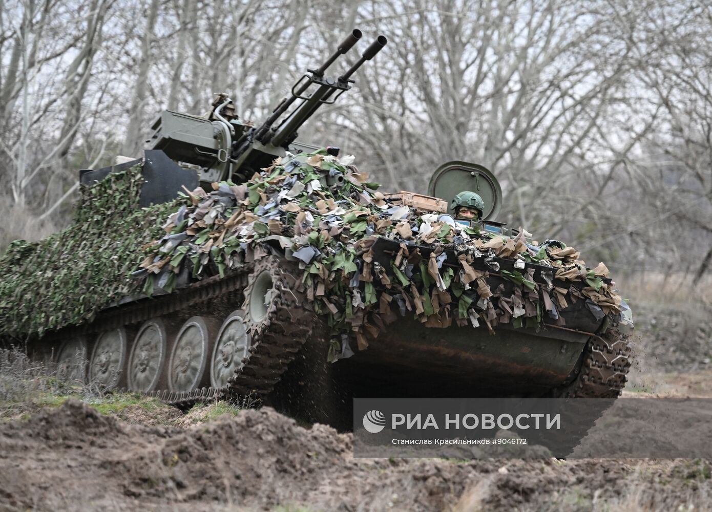 Пост воздушного наблюдения 25-й армии группировки "Запад"