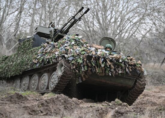 Пост воздушного наблюдения 25-й армии группировки "Запад"