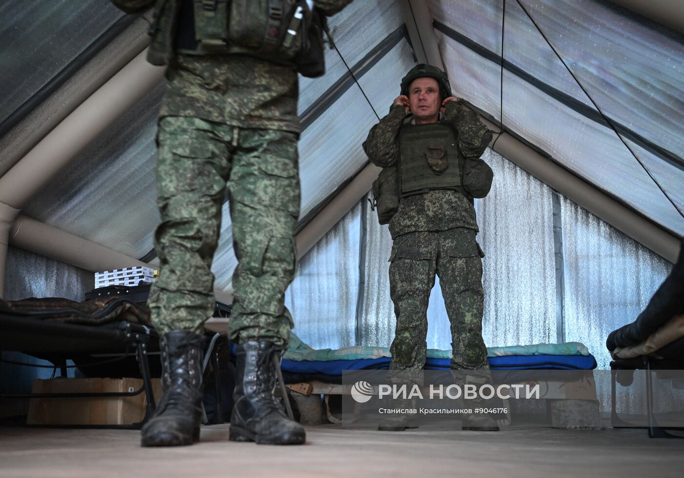 Пост воздушного наблюдения 25-й армии группировки "Запад"