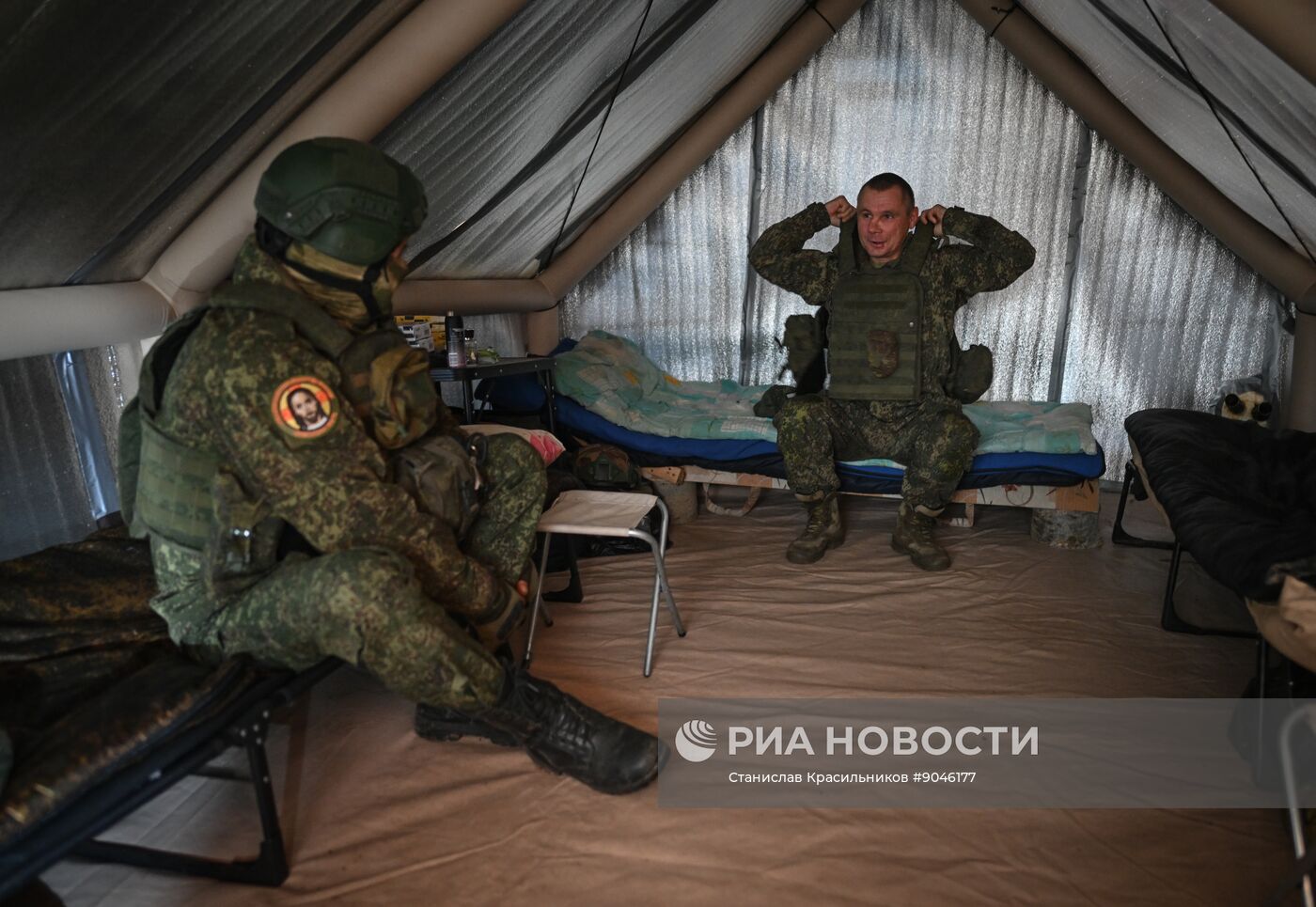 Пост воздушного наблюдения 25-й армии группировки "Запад"