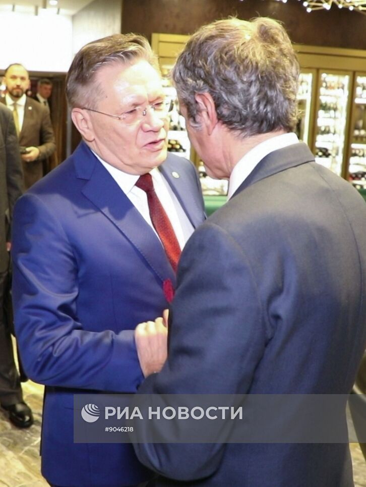 Встреча главы "Росатома" Алексея Лихачева и гендиректора МАГАТЭ Рафаэля Гросси 