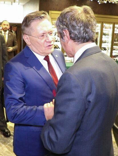 Встреча главы "Росатома" Алексея Лихачева и гендиректора МАГАТЭ Рафаэля Гросси 