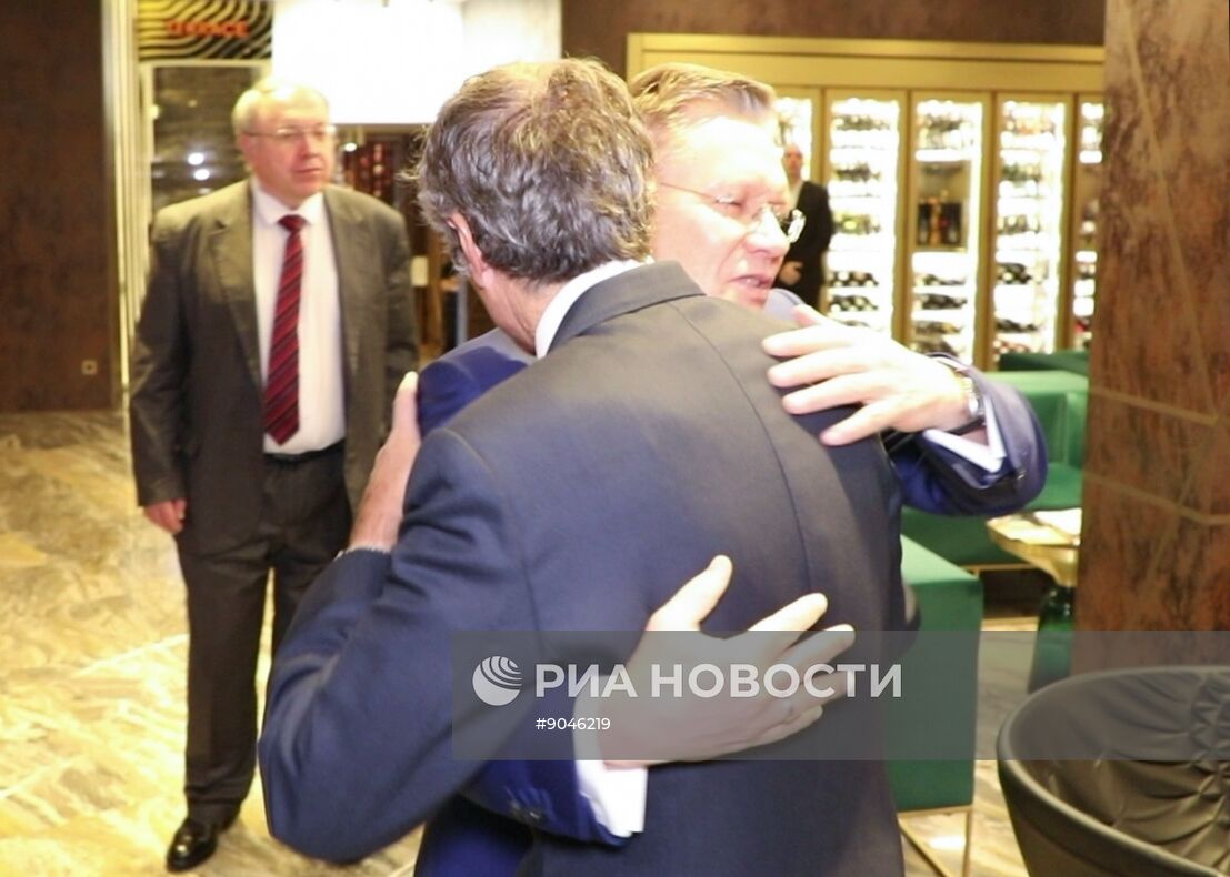 Встреча главы "Росатома" Алексея Лихачева и гендиректора МАГАТЭ Рафаэля Гросси 