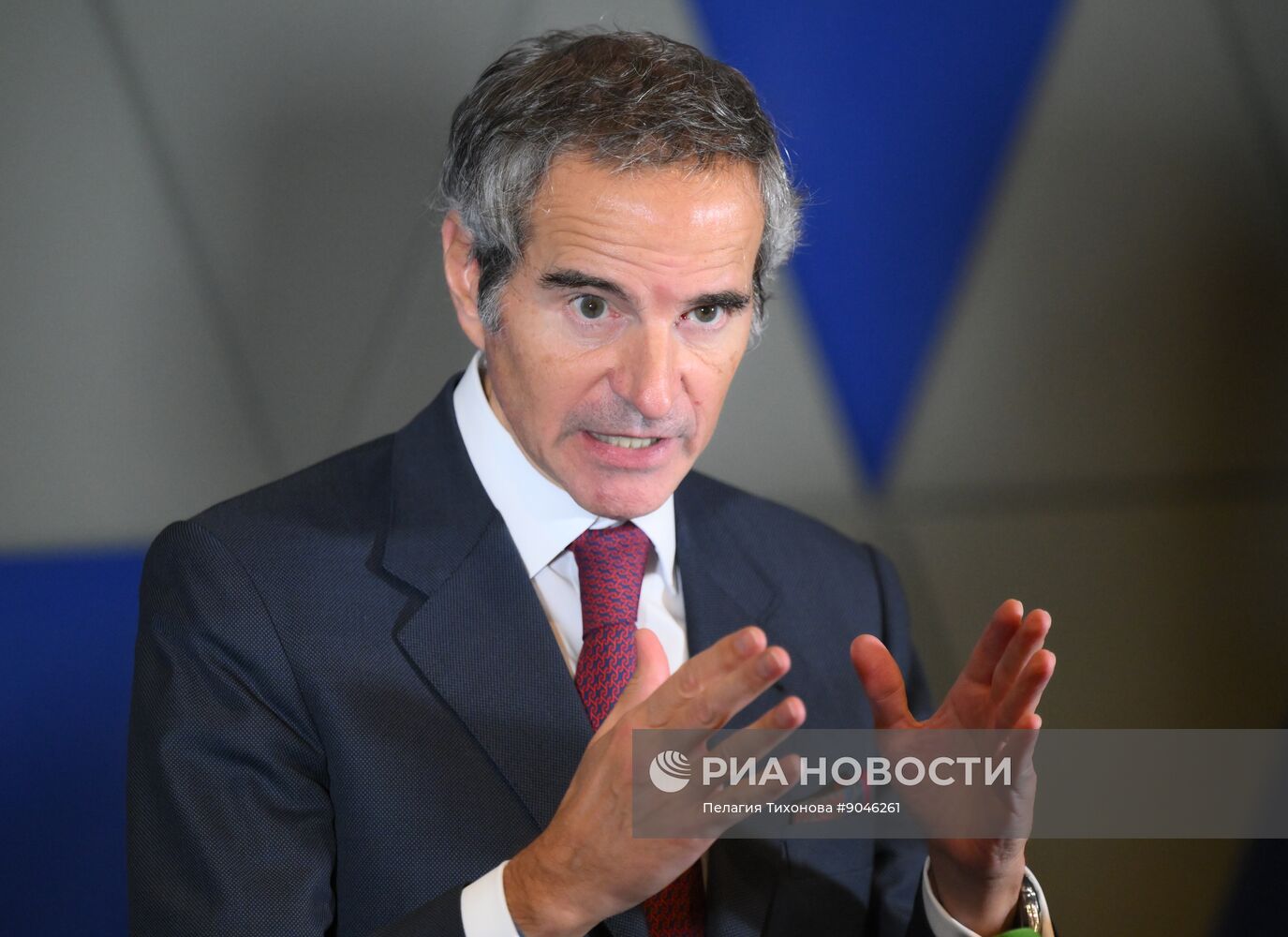 Встреча главы "Росатома" Алексея Лихачева и гендиректора МАГАТЭ Рафаэля Гросси