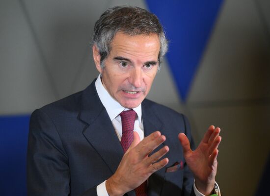 Встреча главы "Росатома" Алексея Лихачева и гендиректора МАГАТЭ Рафаэля Гросси