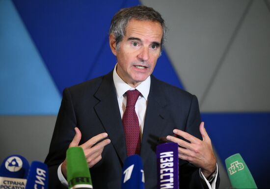 Встреча главы "Росатома" Алексея Лихачева и гендиректора МАГАТЭ Рафаэля Гросси