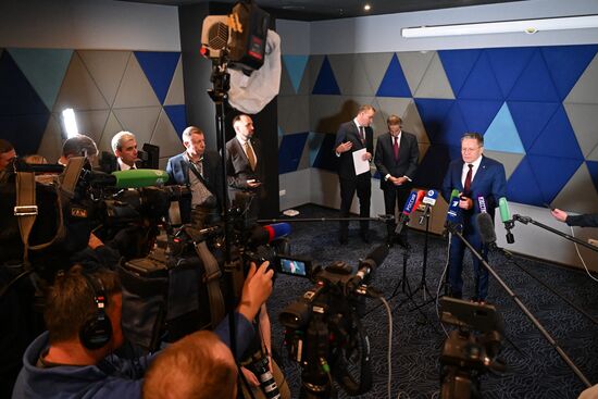 Встреча главы "Росатома" Алексея Лихачева и гендиректора МАГАТЭ Рафаэля Гросси