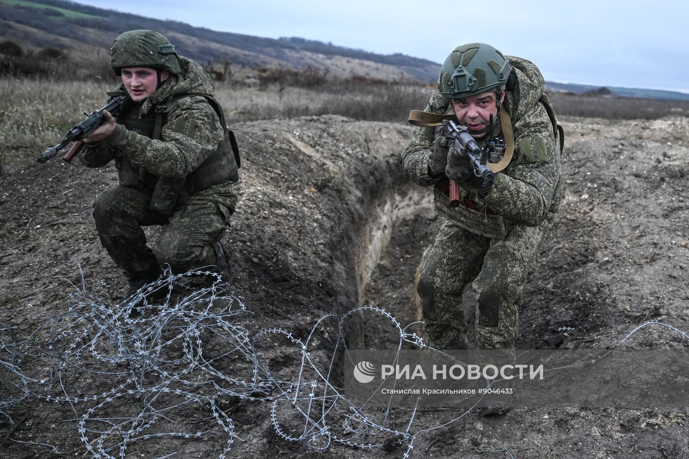 Боевое слаживание штурмовиков группировки "Запад"