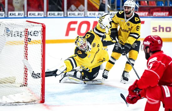 Хоккей. КХЛ. "Спартак" (Москва) - "Северсталь" (Череповец)