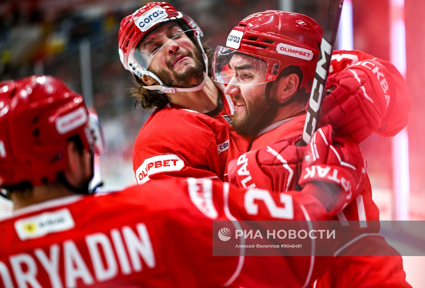 Хоккей. КХЛ. "Спартак" (Москва) - "Северсталь" (Череповец)