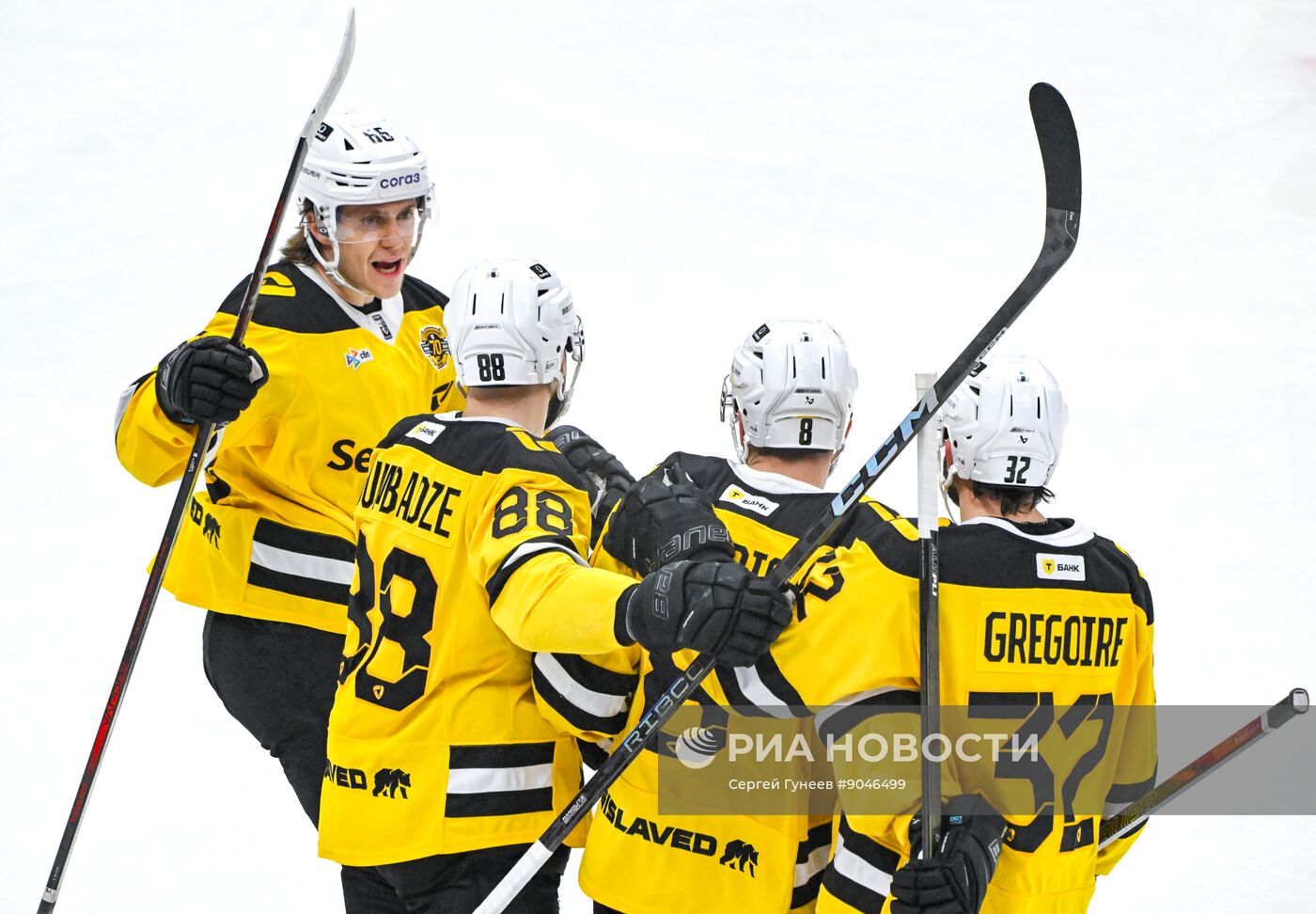 Хоккей. КХЛ. "Спартак" (Москва) - "Северсталь" (Череповец)