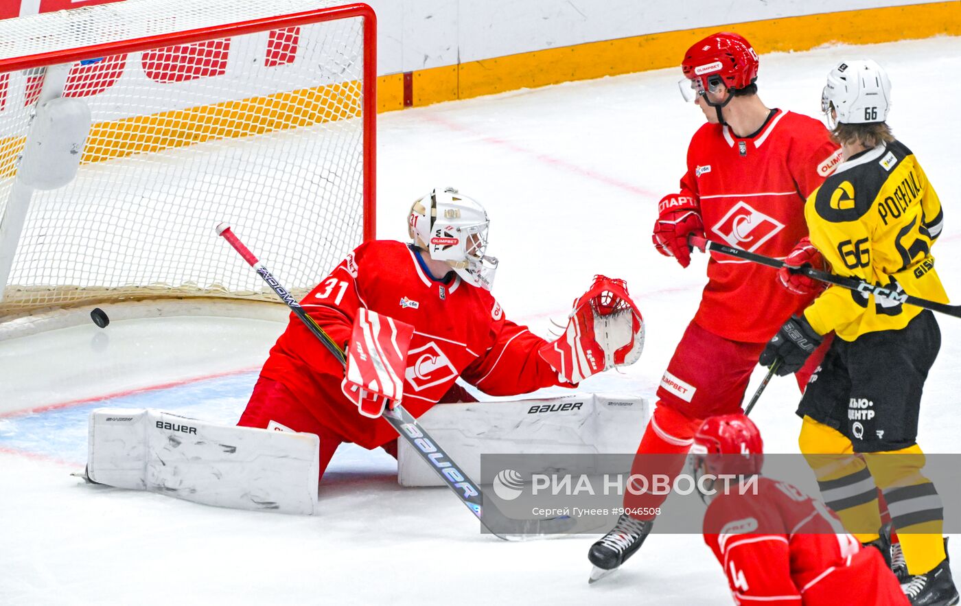 Хоккей. КХЛ. "Спартак" (Москва) - "Северсталь" (Череповец)