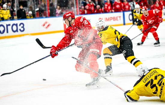 Хоккей. КХЛ. "Спартак" (Москва) - "Северсталь" (Череповец)