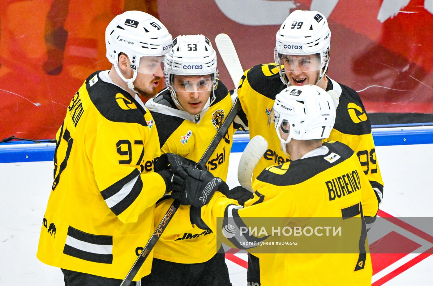 Хоккей. КХЛ. "Спартак" (Москва) - "Северсталь" (Череповец)