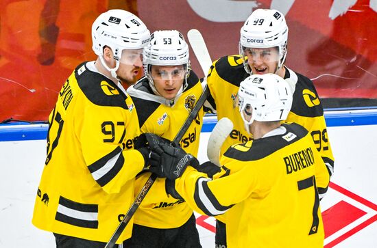 Хоккей. КХЛ. "Спартак" (Москва) - "Северсталь" (Череповец)