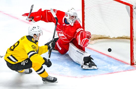 Хоккей. КХЛ. "Спартак" (Москва) - "Северсталь" (Череповец)