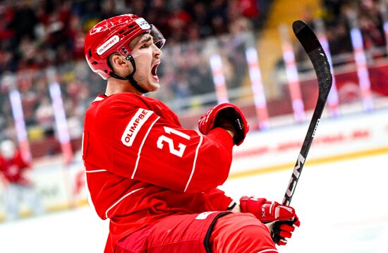 Хоккей. КХЛ. "Спартак" (Москва) - "Северсталь" (Череповец)